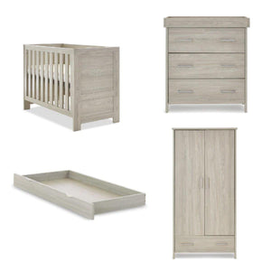 Obaby Nika 3 Piece Room Set and Under drawer - Chelsea Baby