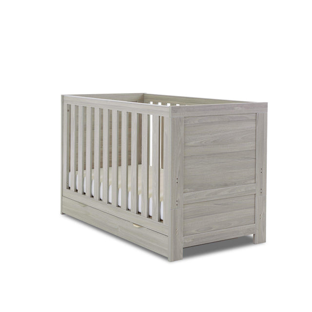 Obaby Nika Cot Bed and Under drawer - Chelsea Baby