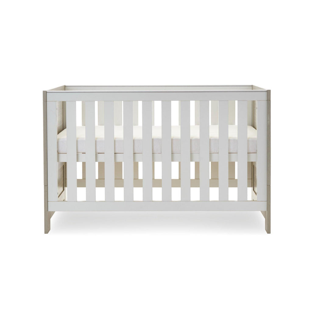 Obaby Nika Cot Bed and Under drawer - Chelsea Baby