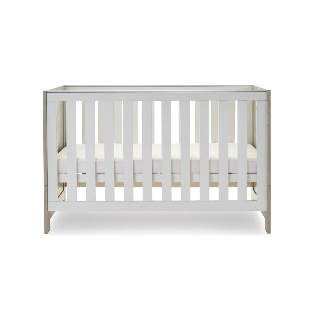 Obaby Nika Cot Bed and Under drawer - Chelsea Baby