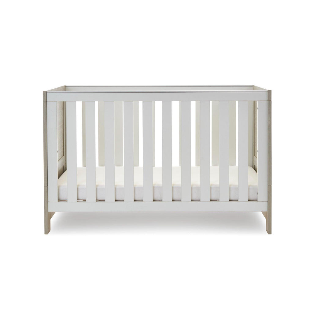 Obaby Nika Cot Bed and Under drawer - Chelsea Baby