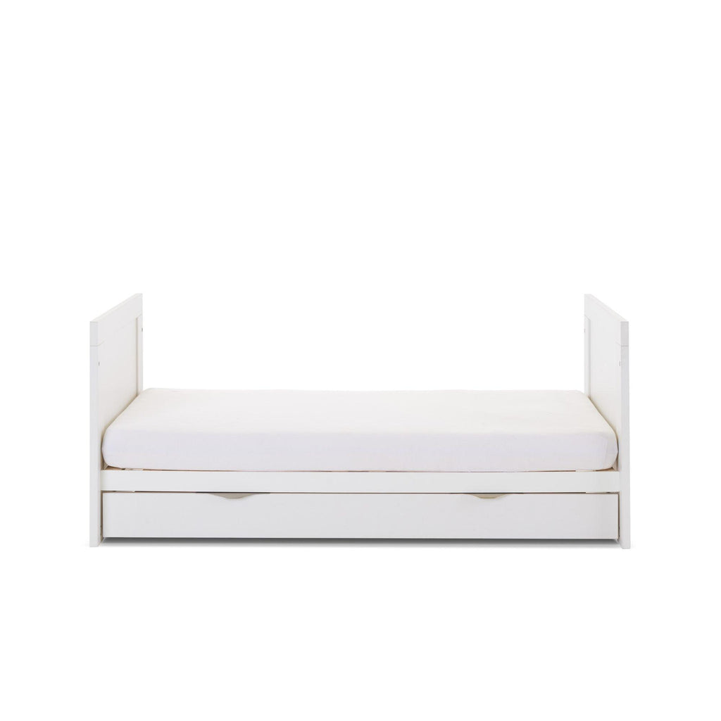 Obaby Nika Cot Bed and Under drawer - Chelsea Baby