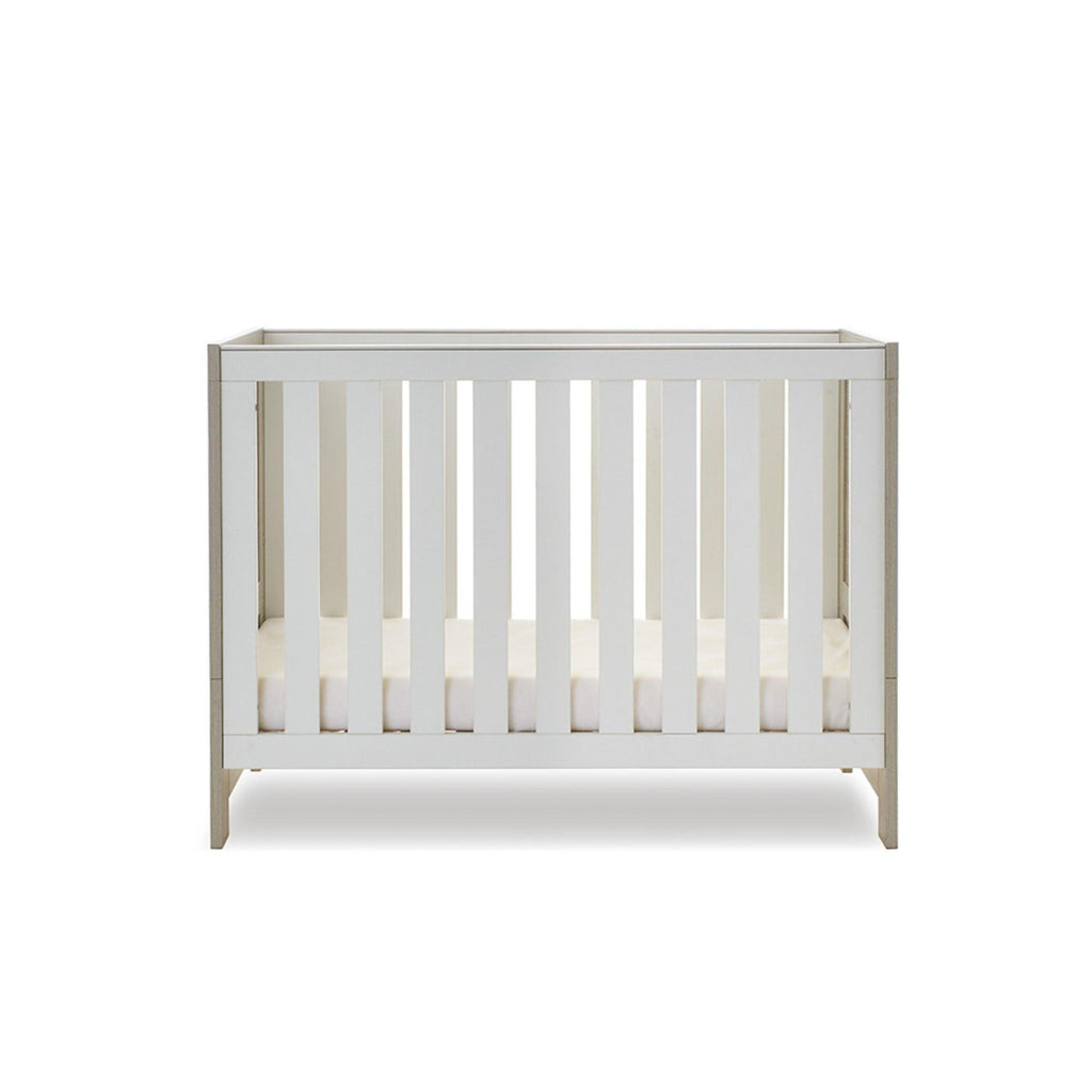 Obaby Nika Mini Cot Bed and Under drawer - Chelsea Baby