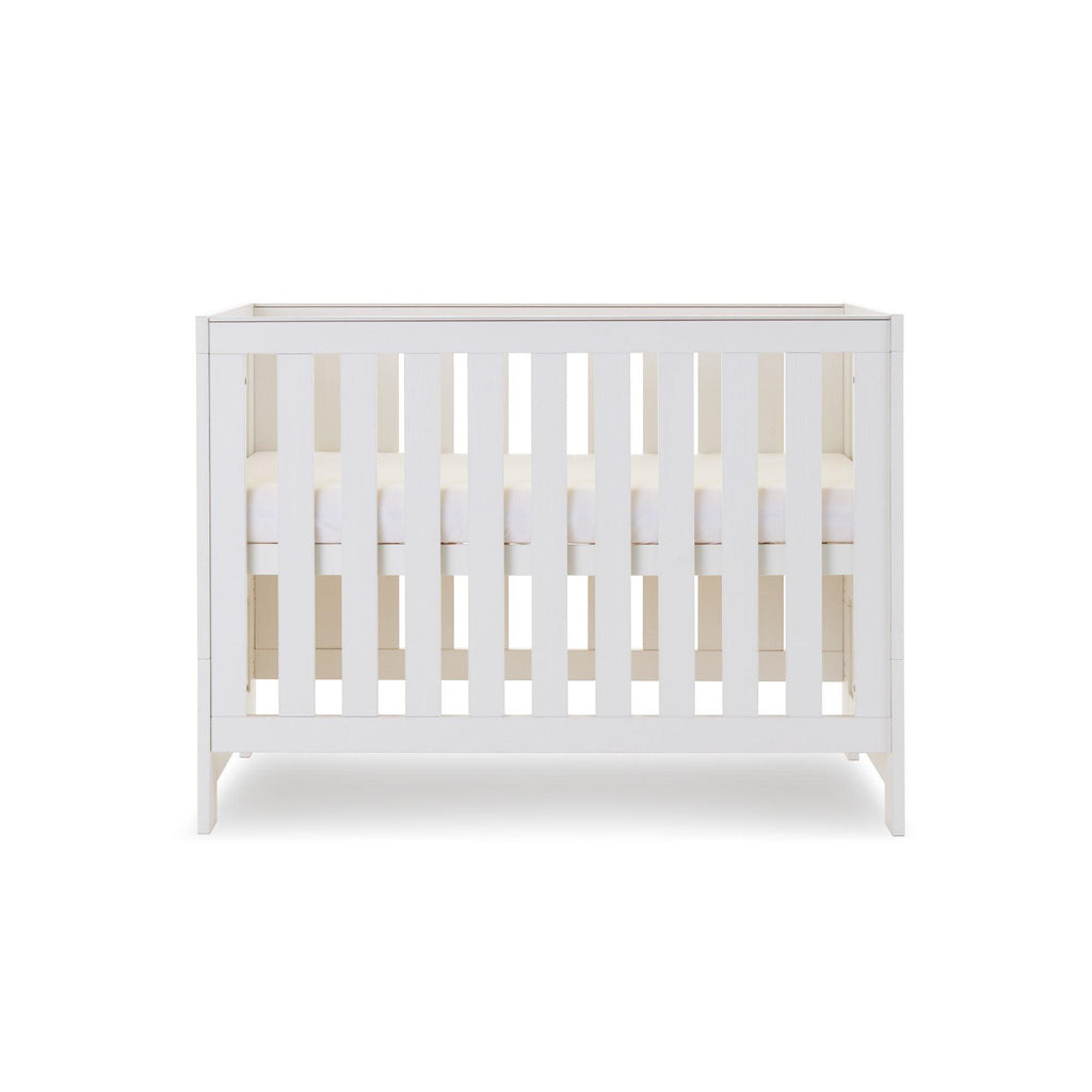 Obaby Nika Mini Cot Bed and Under drawer - Chelsea Baby