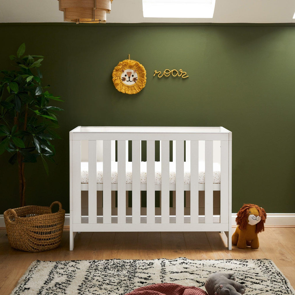 Obaby Nika Mini Cot Bed and Under drawer - Chelsea Baby