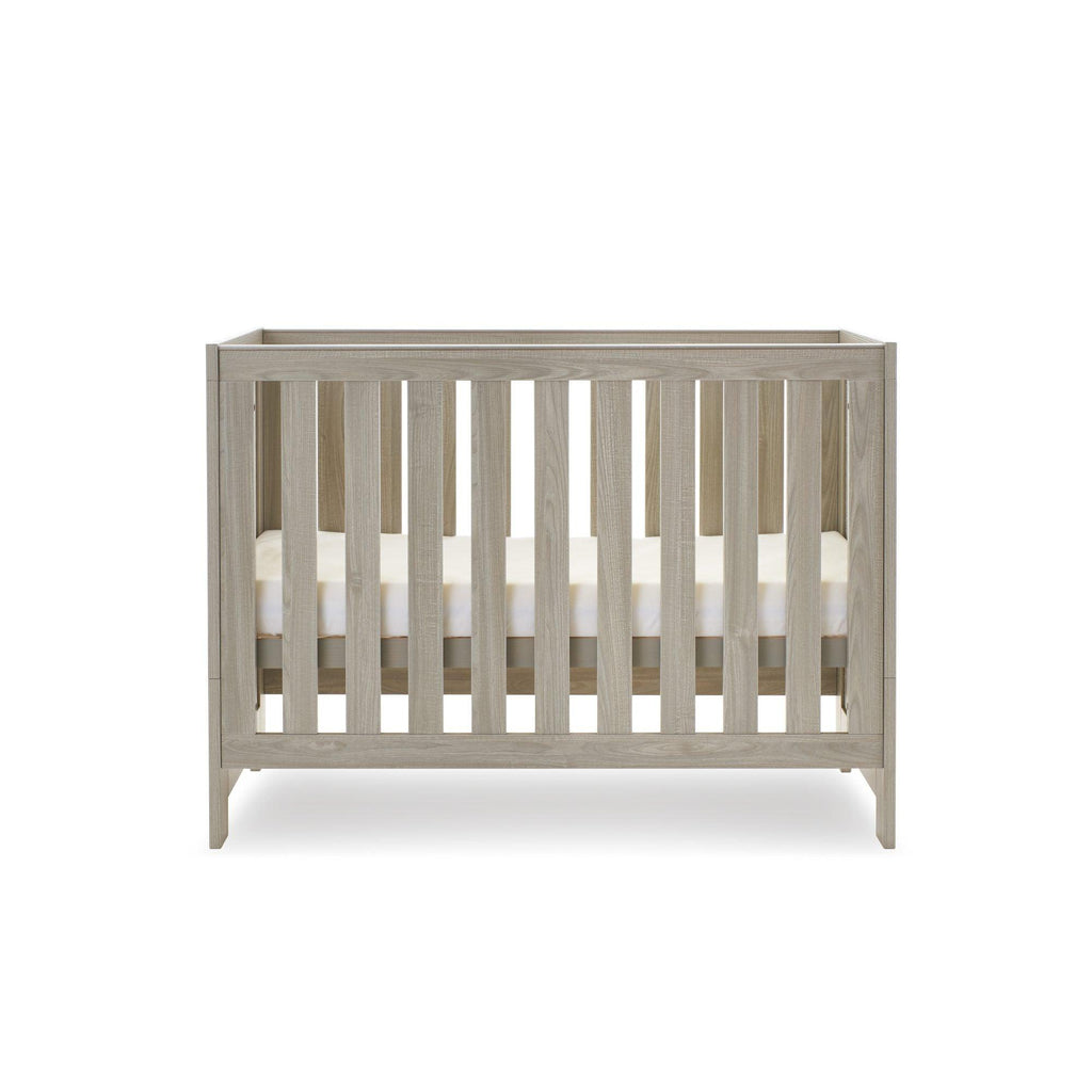 Obaby Nika Mini Cot Bed and Under drawer - Chelsea Baby