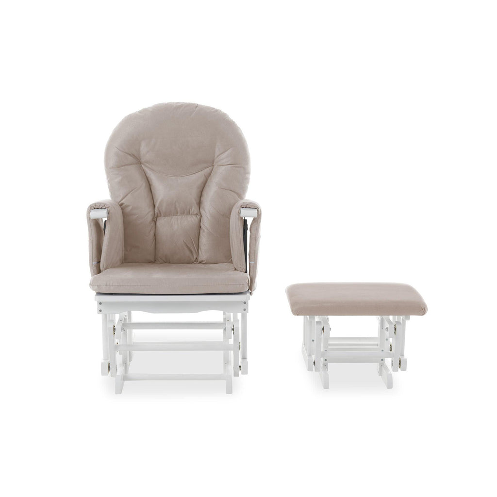 Obaby Reclining Glider Chair and Stool - Chelsea Baby