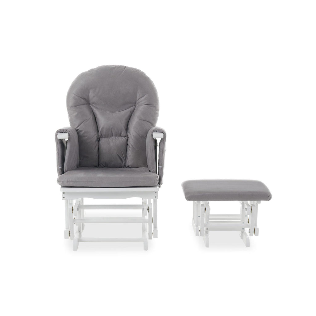 Obaby Reclining Glider Chair and Stool - Chelsea Baby