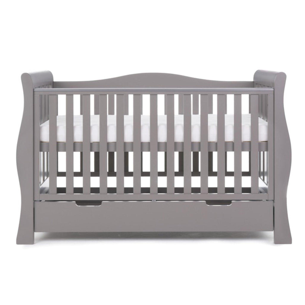 Obaby Stamford Luxe Sleigh Cot Bed - Chelsea Baby