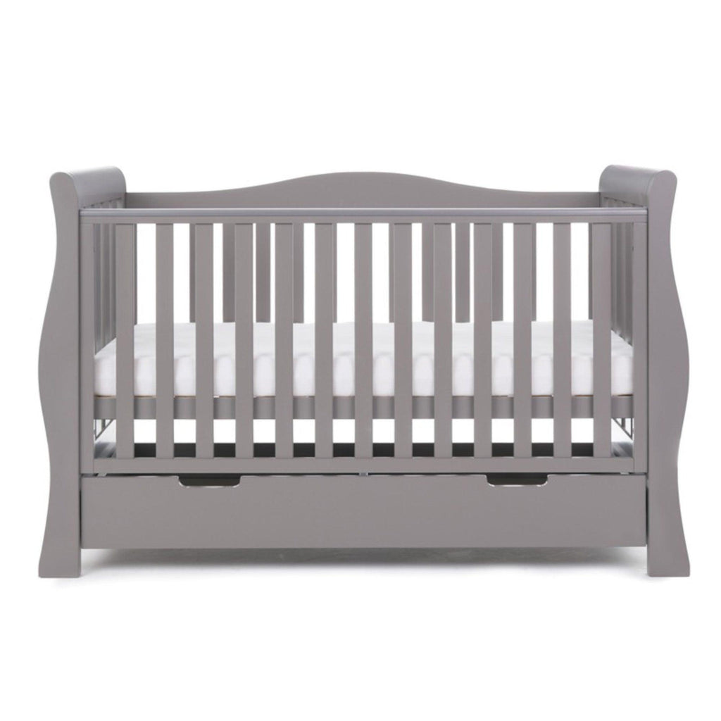 Obaby Stamford Luxe Sleigh Cot Bed - Chelsea Baby