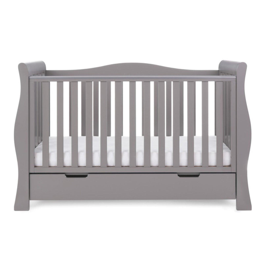 Obaby Stamford Luxe Sleigh Cot Bed - Chelsea Baby