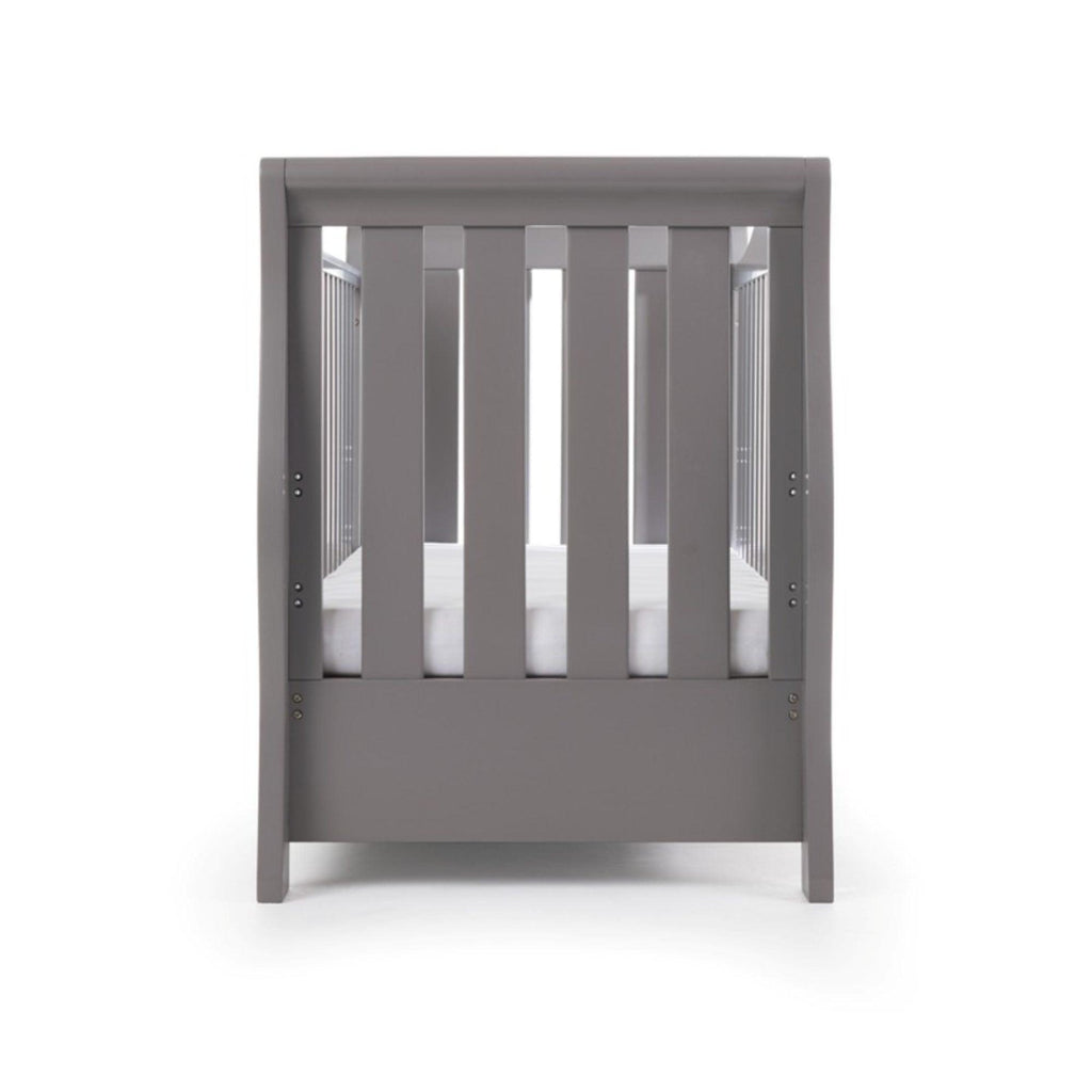 Obaby Stamford Luxe Sleigh Cot Bed - Chelsea Baby