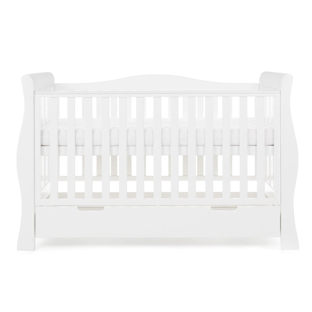 Obaby Stamford Luxe Sleigh Cot Bed - Chelsea Baby