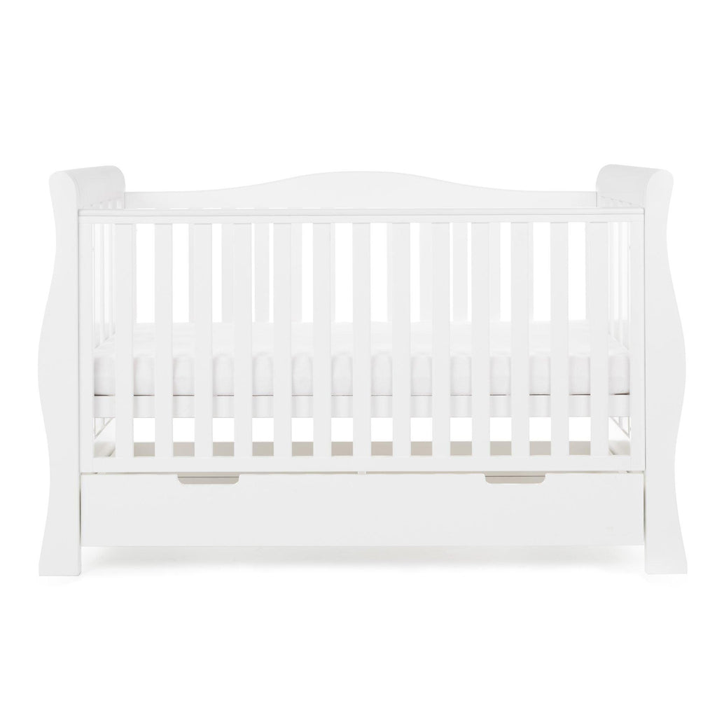 Obaby Stamford Luxe Sleigh Cot Bed - Chelsea Baby