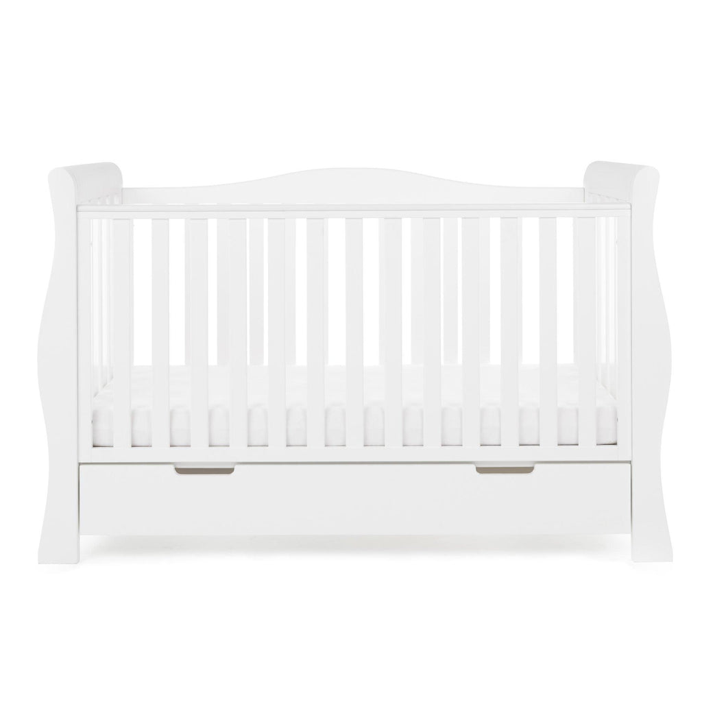 Obaby Stamford Luxe Sleigh Cot Bed - Chelsea Baby