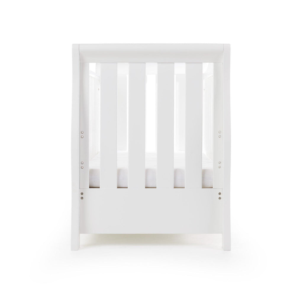 Obaby Stamford Luxe Sleigh Cot Bed - Chelsea Baby