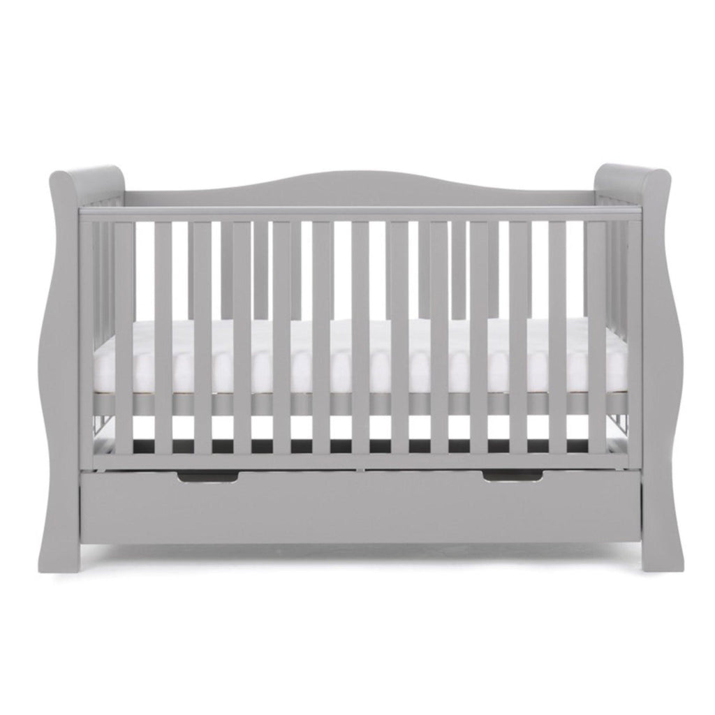 Obaby Stamford Luxe Sleigh Cot Bed - Chelsea Baby