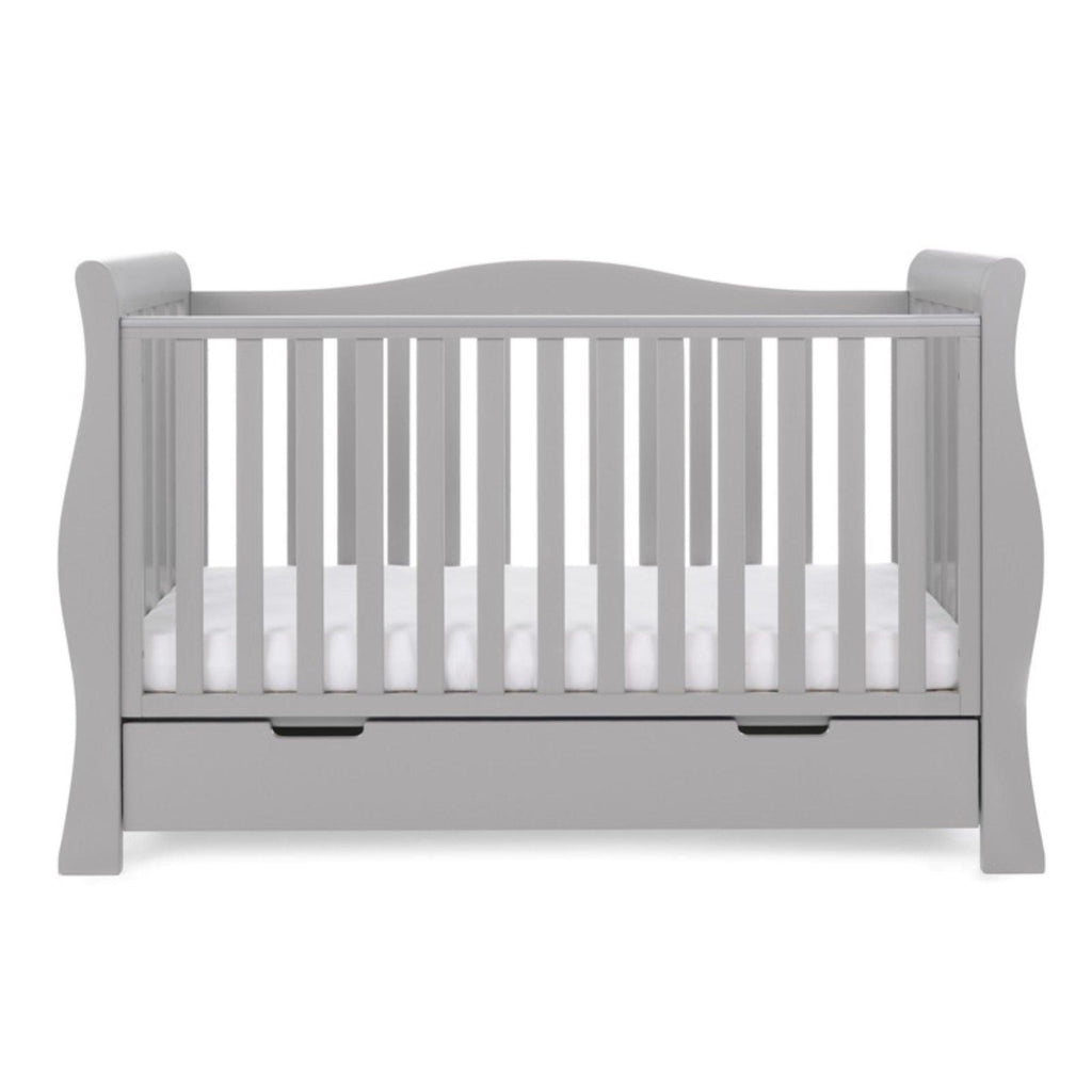 Obaby Stamford Luxe Sleigh Cot Bed - Chelsea Baby