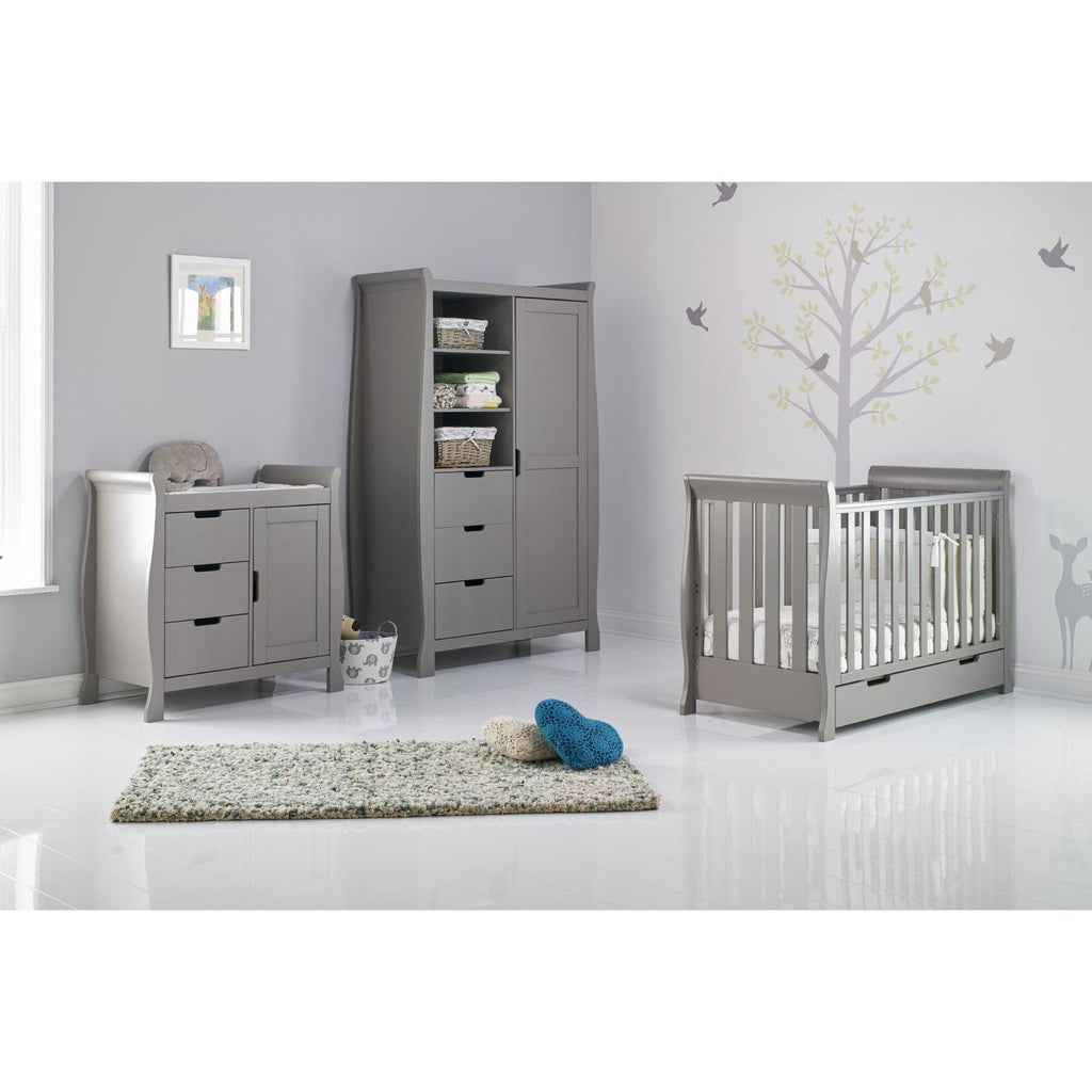 Obaby Stamford Mini Sleigh 3 Piece Room Set - Chelsea Baby