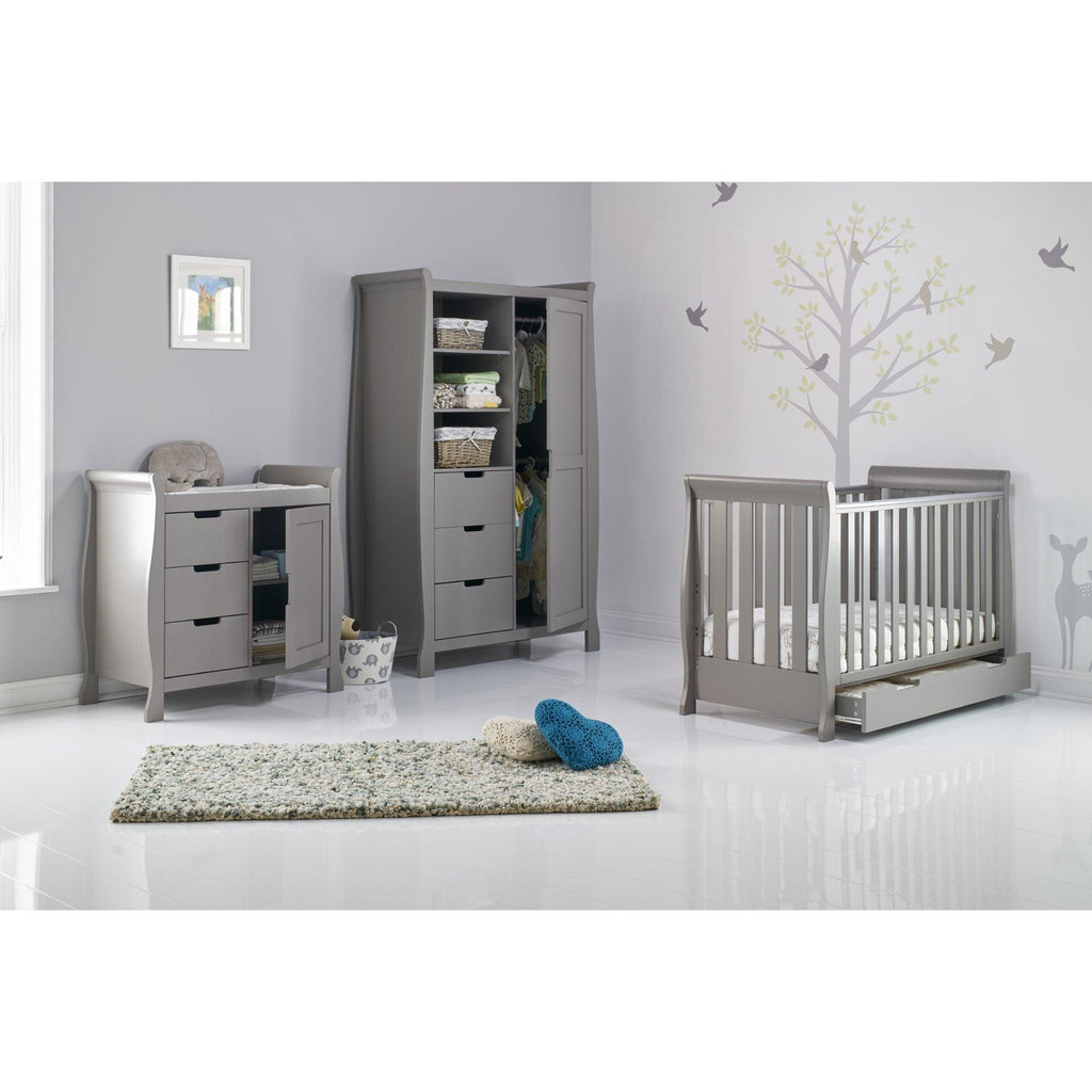 Obaby Stamford Mini Sleigh 5 Piece Room Set - Chelsea Baby