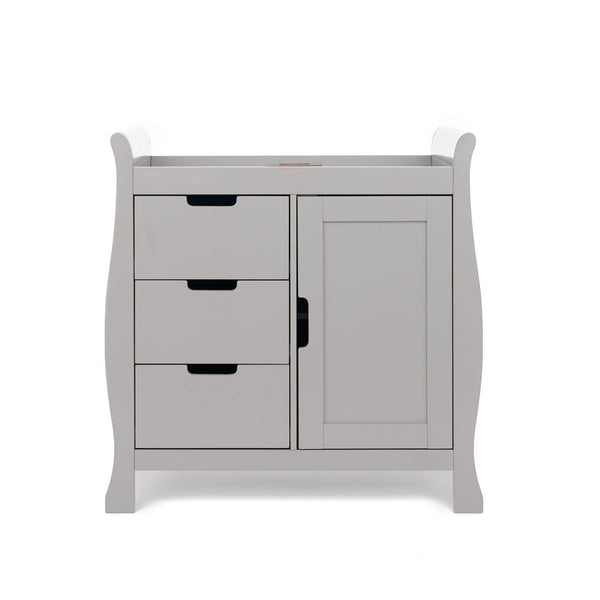 Obaby Stamford Sleigh Closed Changing Unit - Chelsea Baby