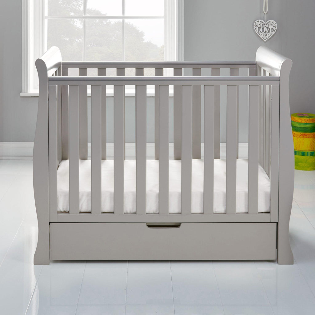 Obaby Stamford Space Saver Sleigh Cot - Chelsea Baby