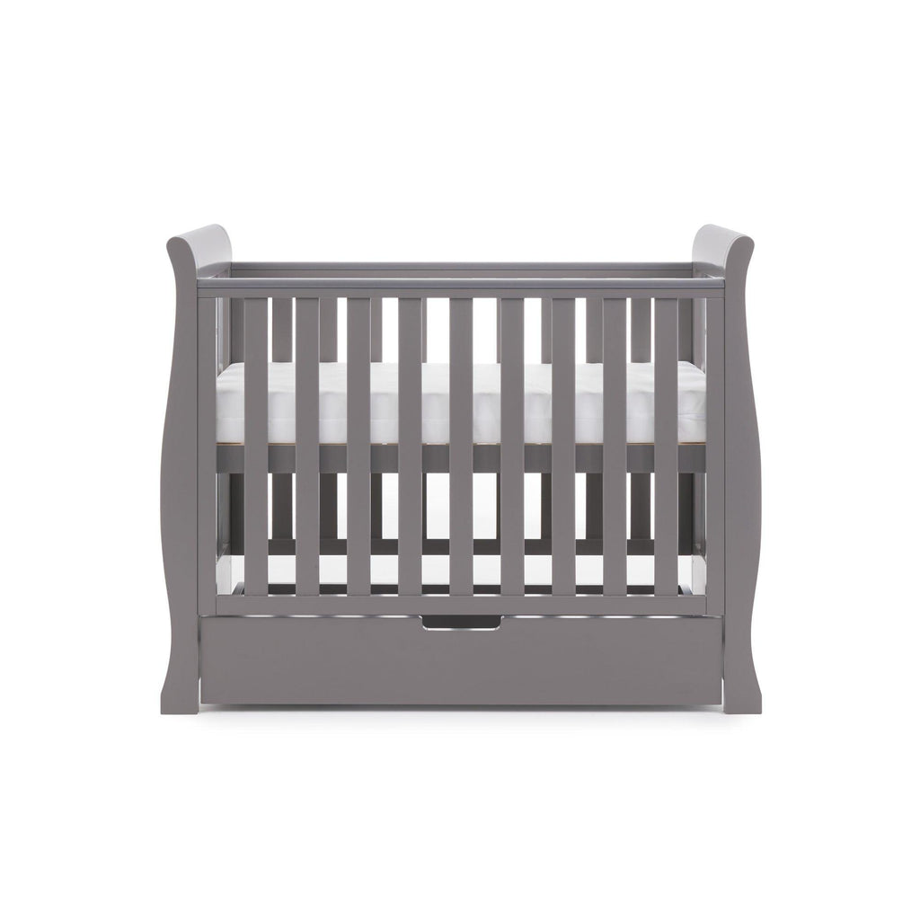 Obaby Stamford Space Saver Sleigh Cot - Chelsea Baby