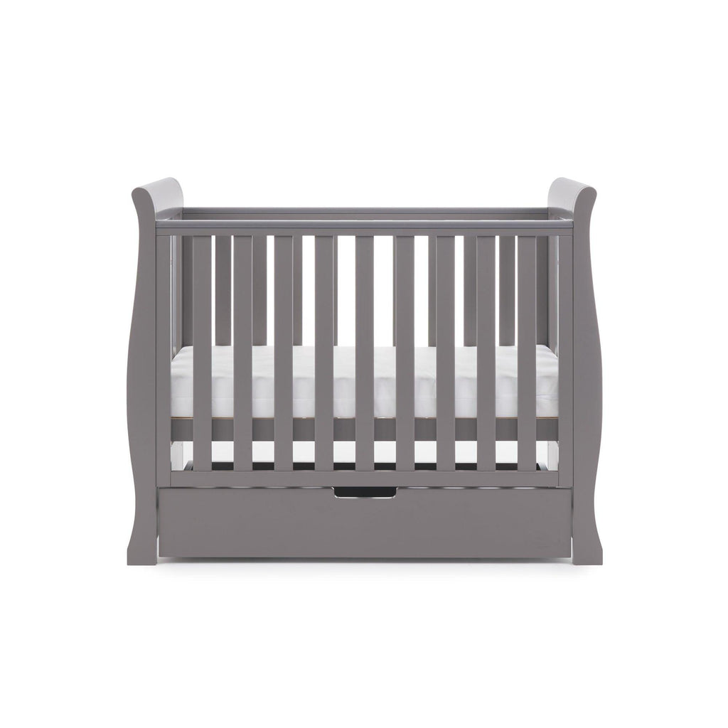 Obaby Stamford Space Saver Sleigh Cot - Chelsea Baby