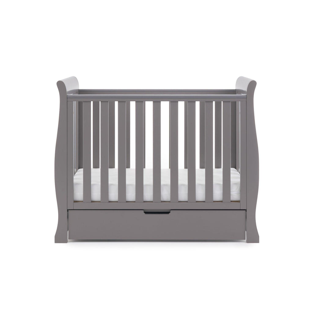 Obaby Stamford Space Saver Sleigh Cot - Chelsea Baby