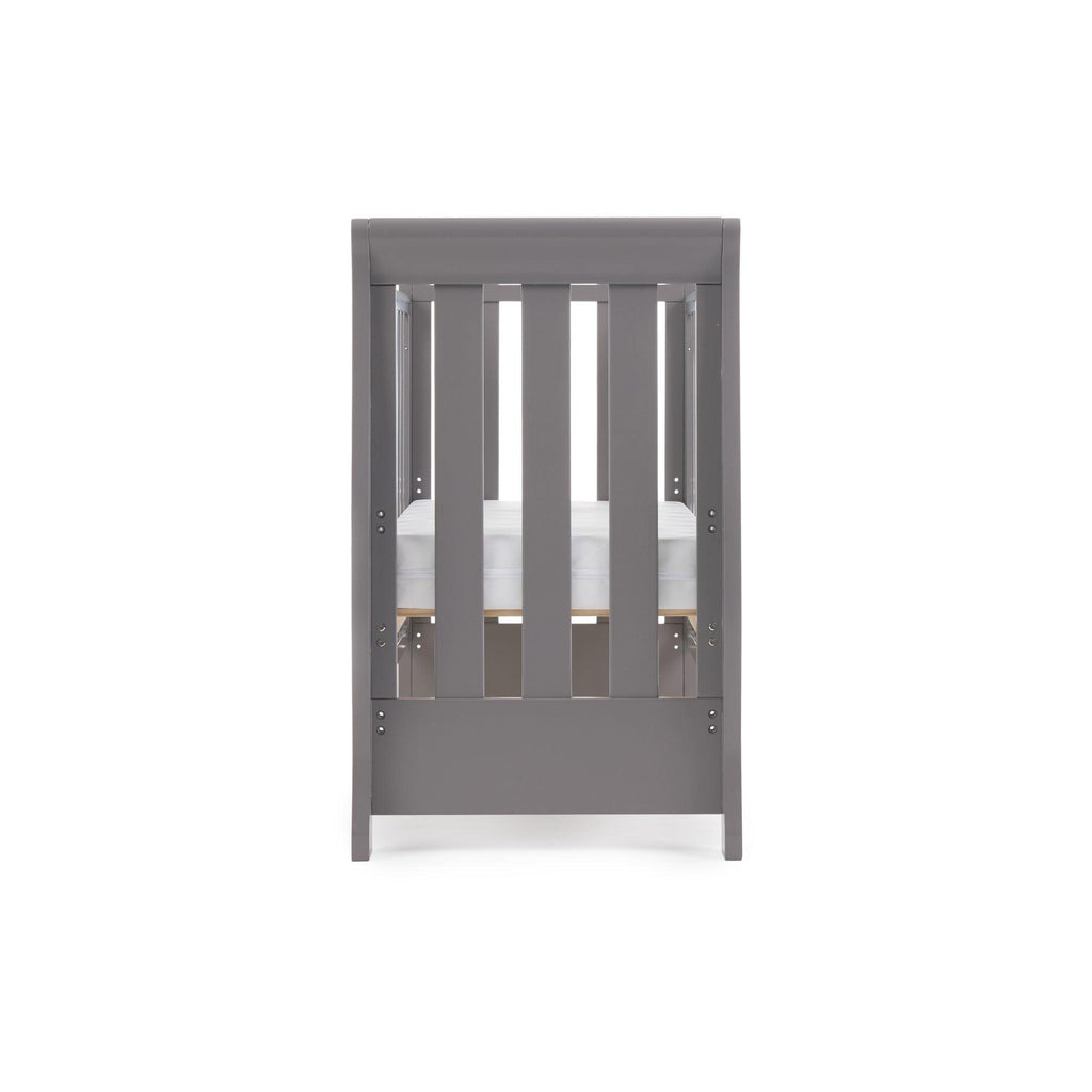 Obaby Stamford Space Saver Sleigh Cot - Chelsea Baby