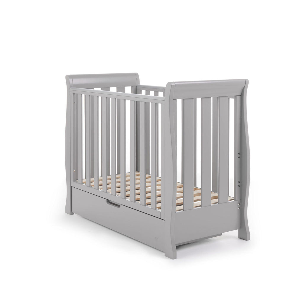 Obaby Stamford Space Saver Sleigh Cot - Chelsea Baby