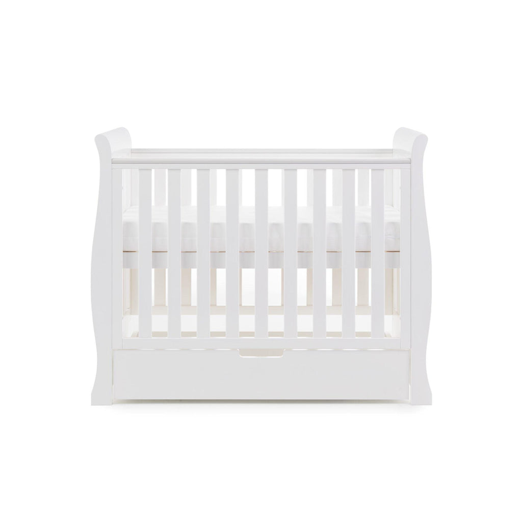 Obaby Stamford Space Saver Sleigh Cot - Chelsea Baby