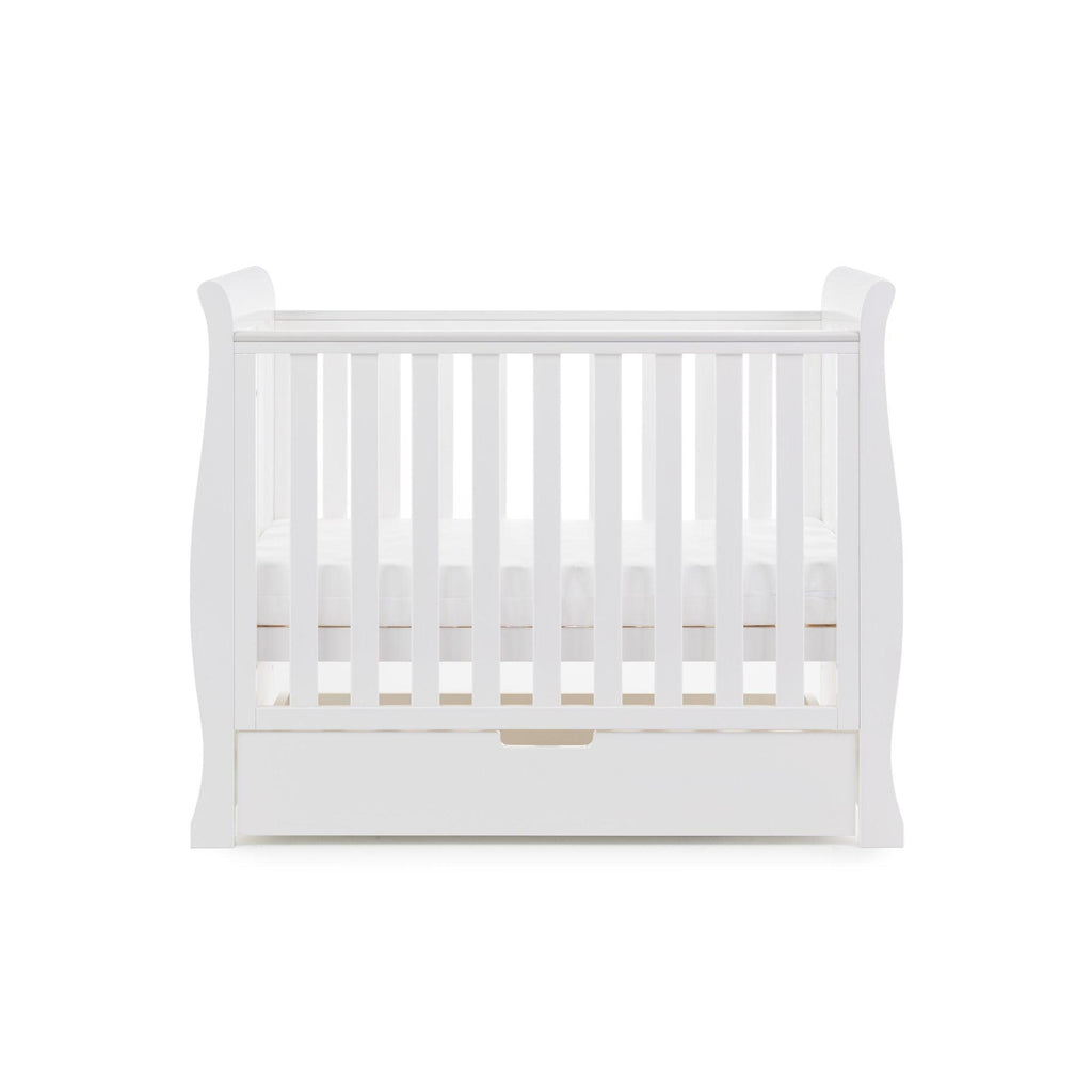 Obaby Stamford Space Saver Sleigh Cot - Chelsea Baby