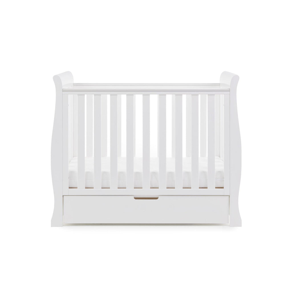 Obaby Stamford Space Saver Sleigh Cot - Chelsea Baby