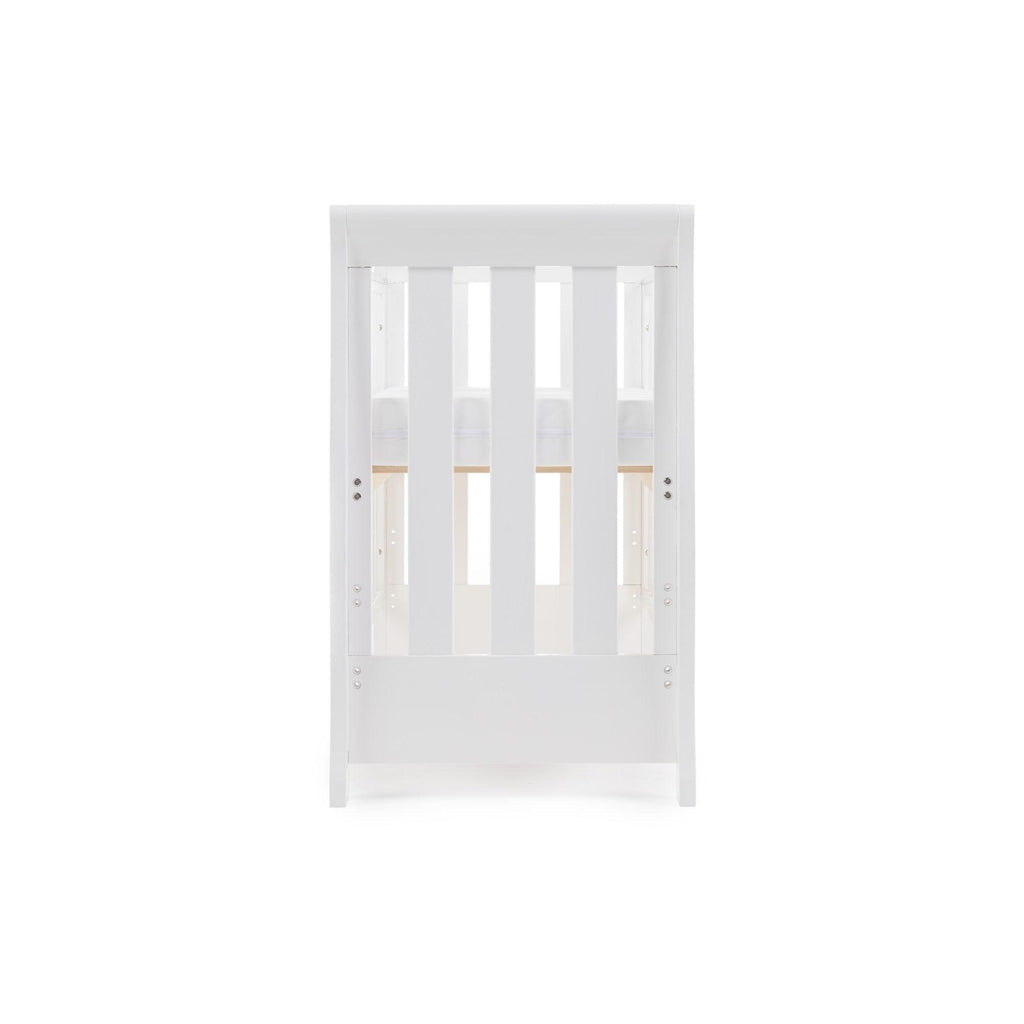 Obaby Stamford Space Saver Sleigh Cot - Chelsea Baby