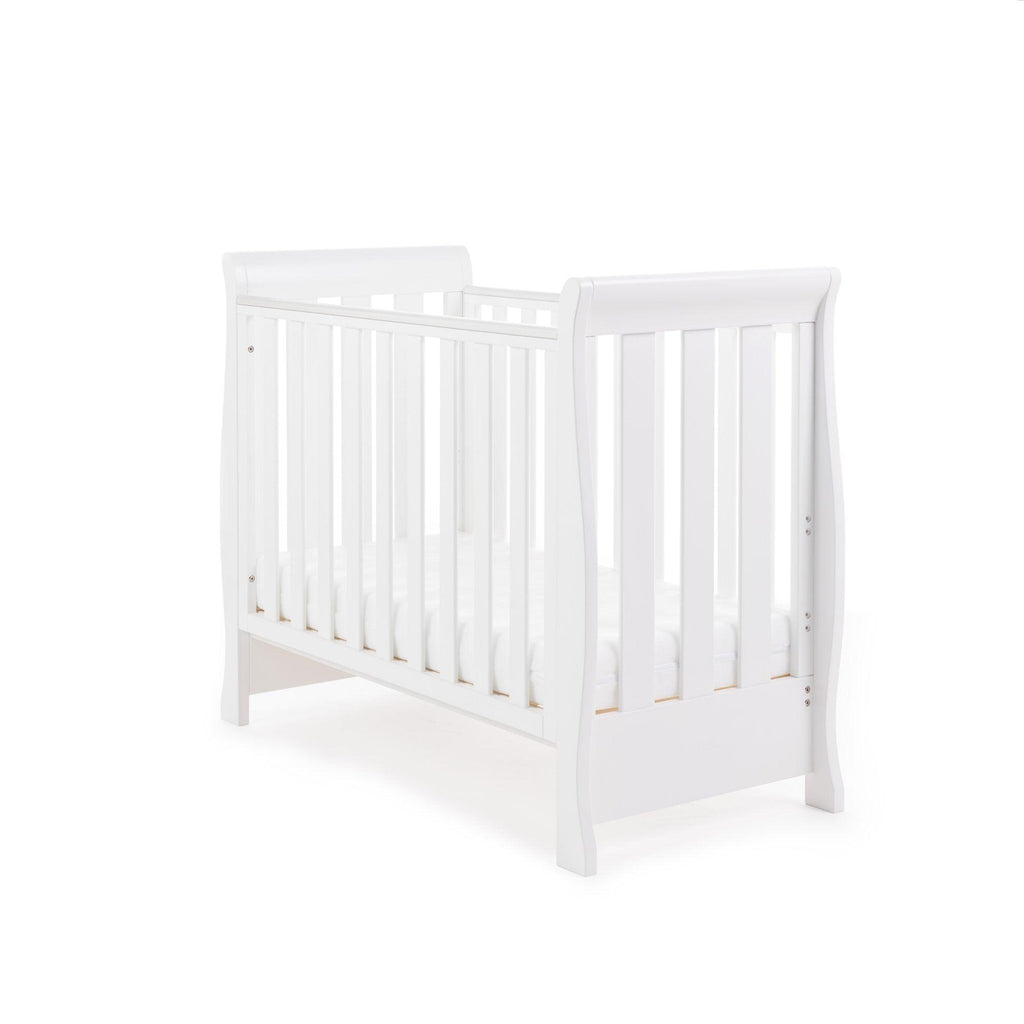 Obaby Stamford Space Saver Sleigh Cot - Chelsea Baby