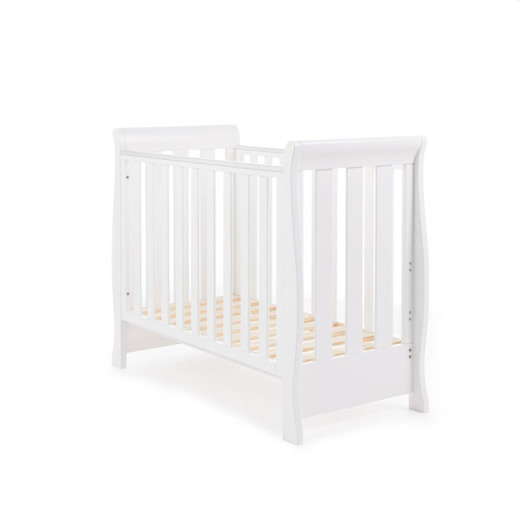 Obaby Stamford Space Saver Sleigh Cot - Chelsea Baby