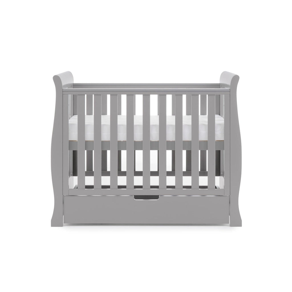 Obaby Stamford Space Saver Sleigh Cot - Chelsea Baby