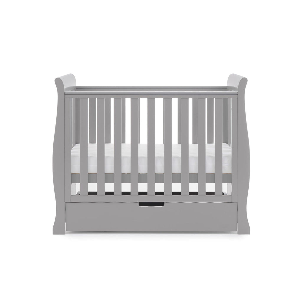 Obaby Stamford Space Saver Sleigh Cot - Chelsea Baby