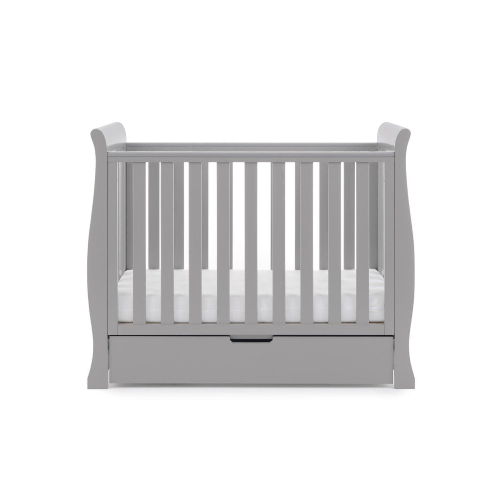 Obaby Stamford Space Saver Sleigh Cot - Chelsea Baby