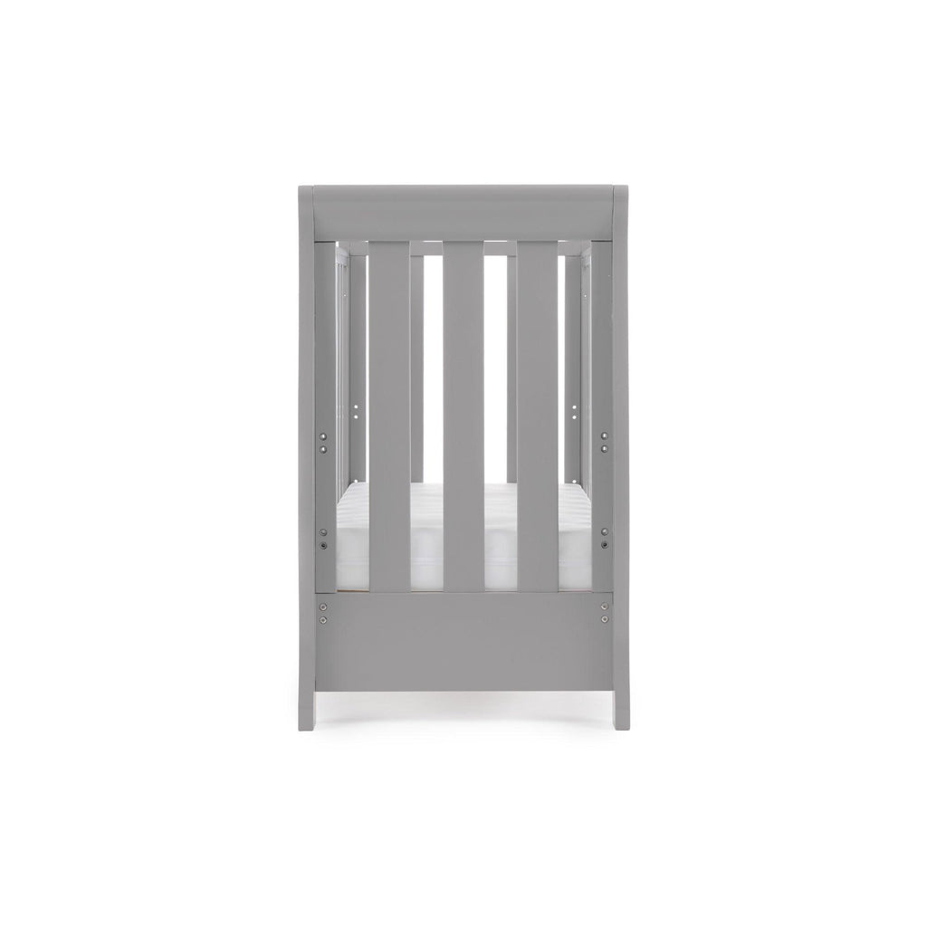 Obaby Stamford Space Saver Sleigh Cot - Chelsea Baby