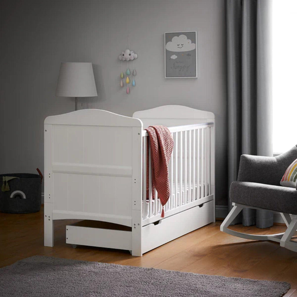 Obaby Whitby Cot Bed and Under drawer - Chelsea Baby