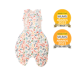 Purflo 2.5 Tog Swaddle to Sleep Bag - Botanical