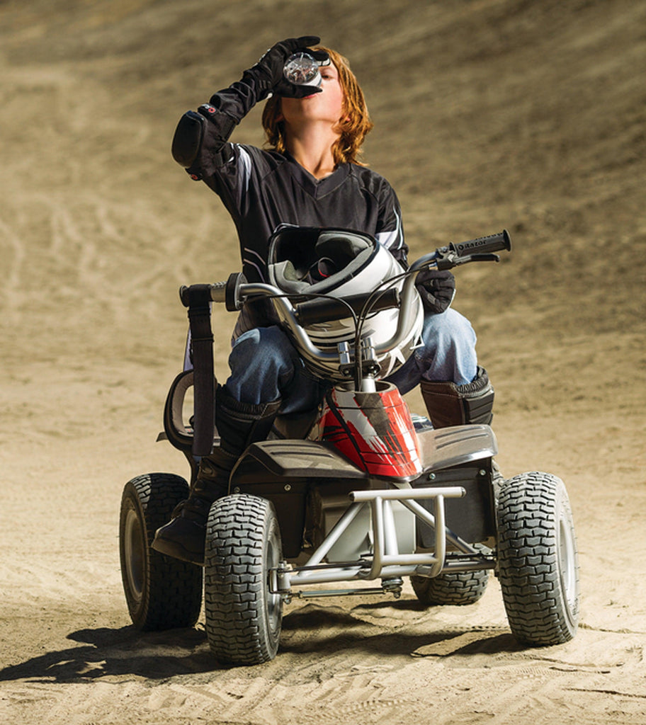 Quad Bike 24 Volt - Black - Chelsea Baby