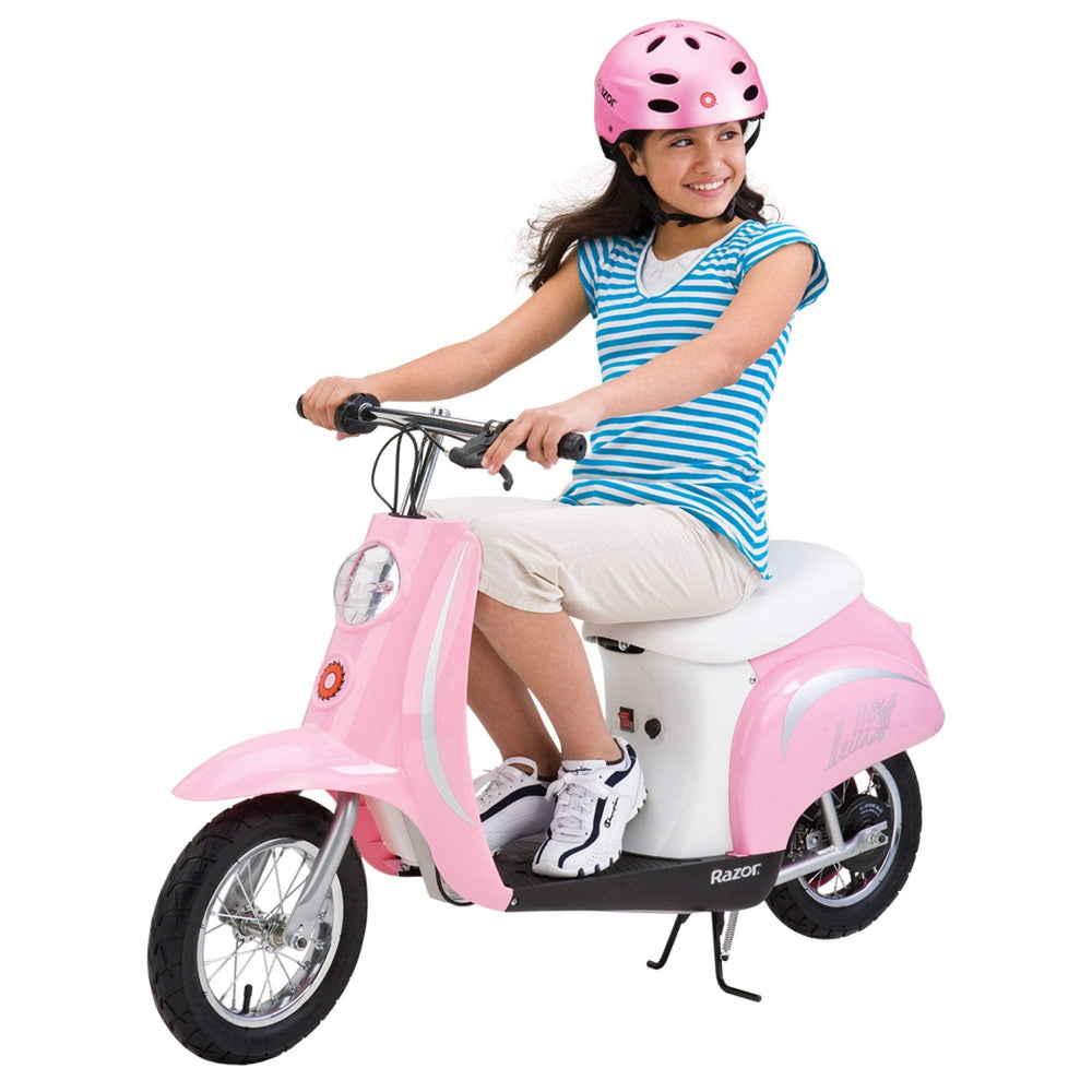 Pink Moded Razor Razor Pocket Mod 24v Electric Scooter - Pink & Chelsea Baby