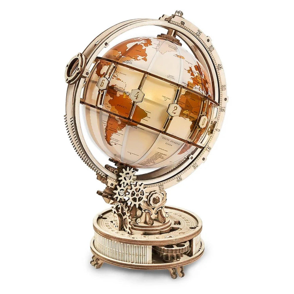 ROKR Luminous Globe 3D Wooden Puzzle - Chelsea Baby