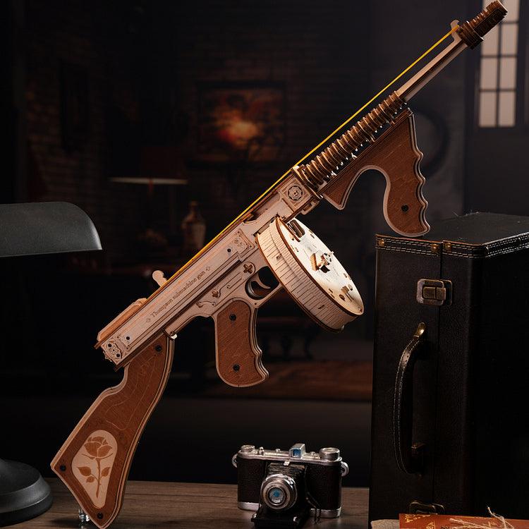 ROKR Thompson Submachine Gun Toy 3D Wooden Puzzle - Chelsea Baby