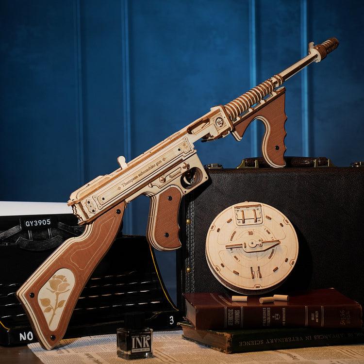 ROKR Thompson Submachine Gun Toy 3D Wooden Puzzle - Chelsea Baby