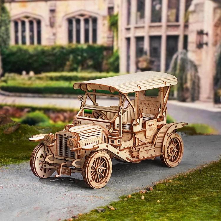 ROKR Vintage Car 3D Wooden Puzzle - Chelsea Baby