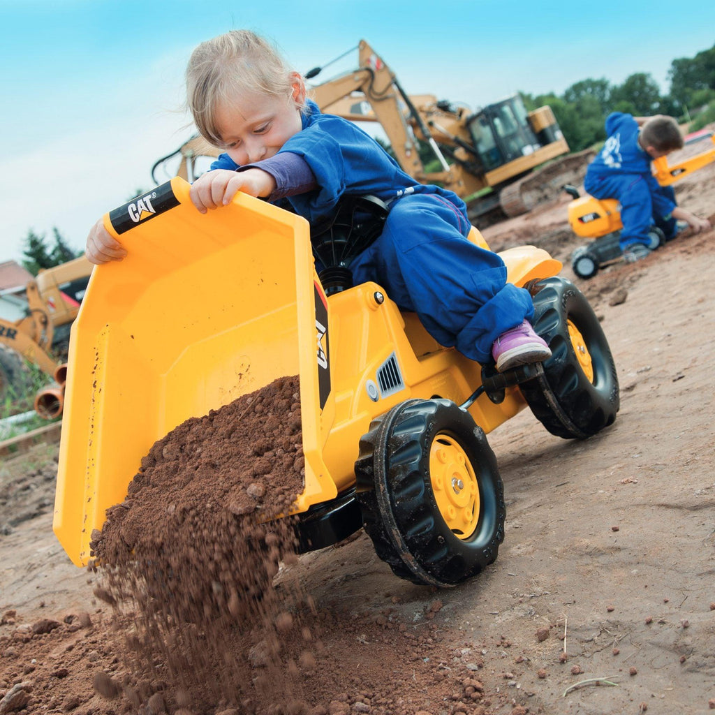 Rolly Toys JCB Dumper Ride On - Chelsea Baby